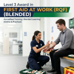 Level 3 Award in First Aid at Work (RQF) (Blended)